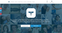 Desktop Screenshot of colonandrectalsurgery.org